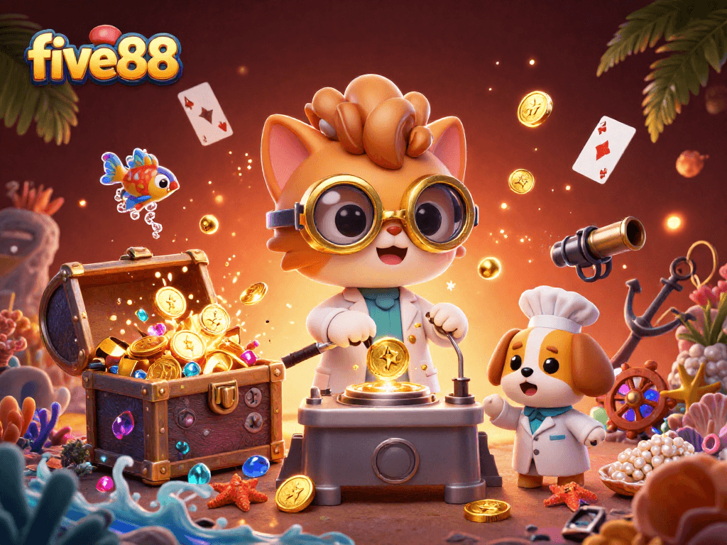 five88 engages players in vibrant casino adventures with underwater treasures and dynamic gaming elements