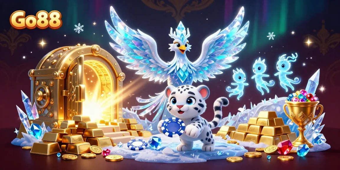 Go88 invites players into an enchanting 3D world of sparkling treasures and playful characters.