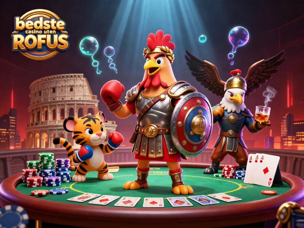 Experience the thrills of beste casino uden ROFUS with vibrant 3D action and gaming elements.