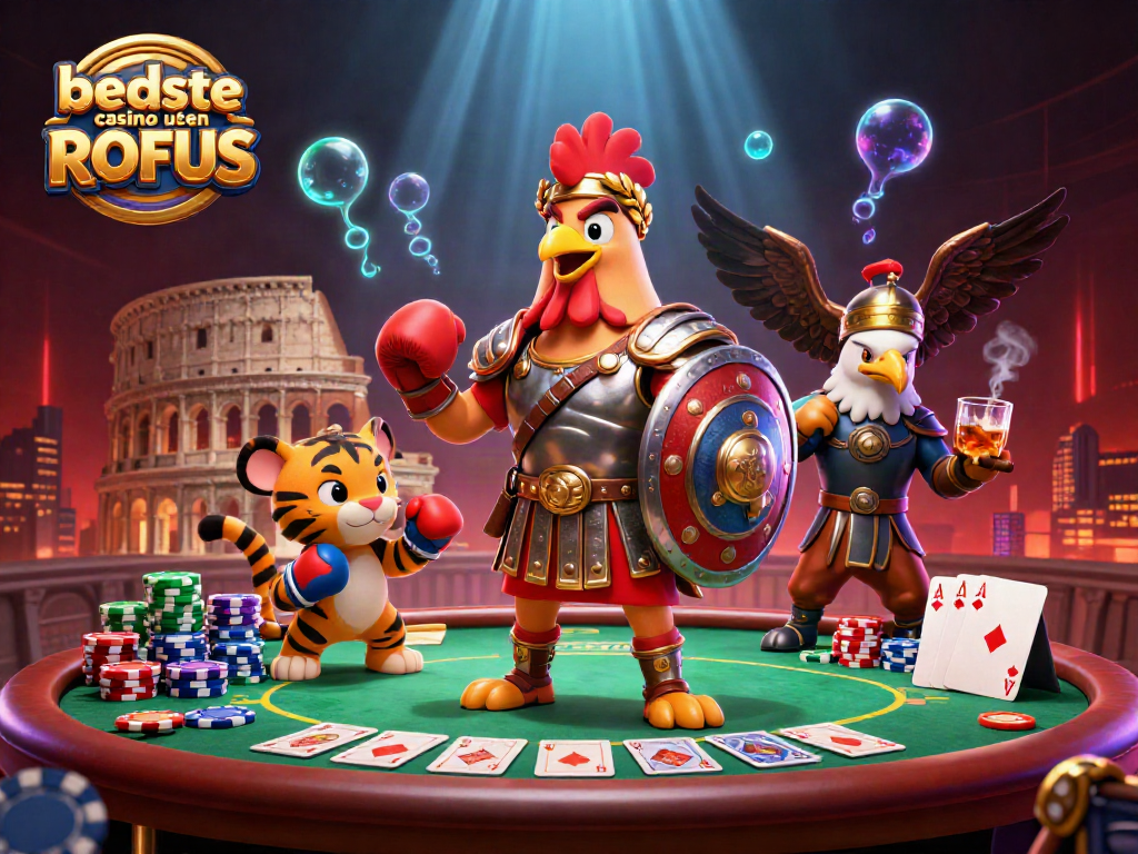 Experience the thrills of beste casino uden ROFUS with vibrant 3D action and gaming elements.