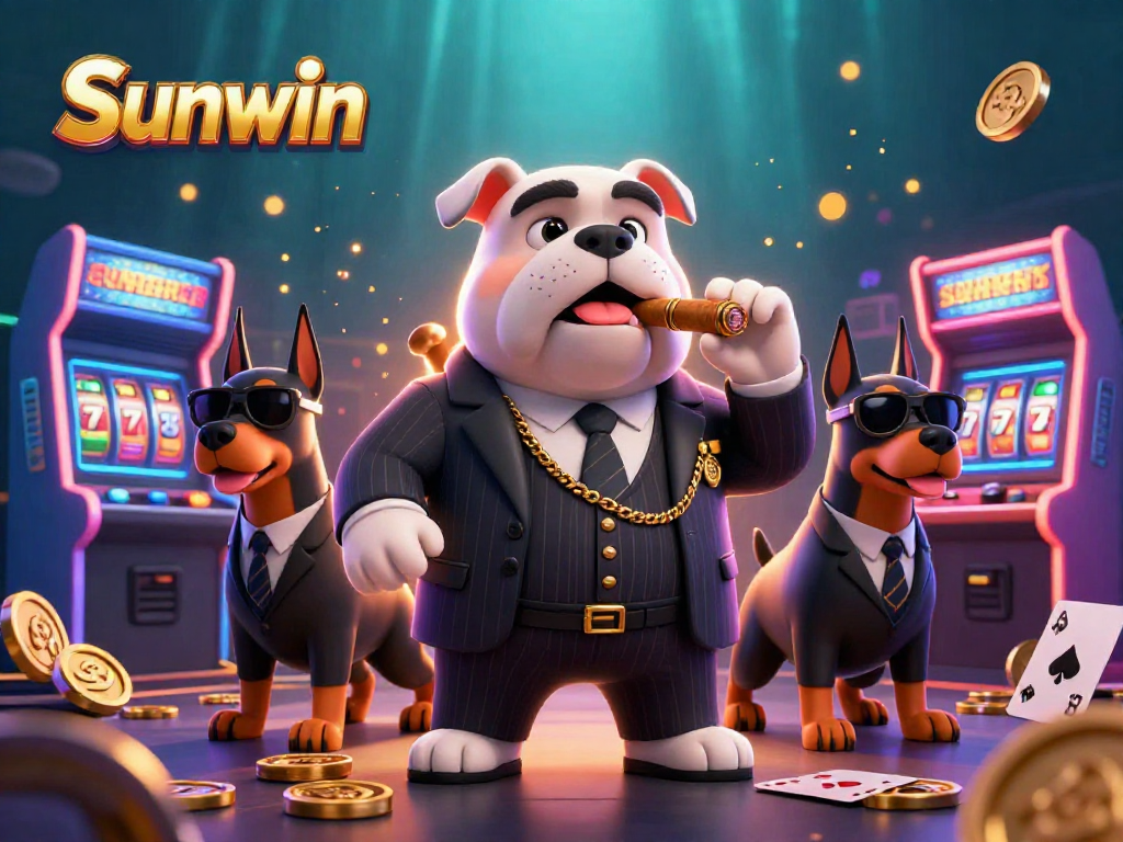 Experience thrilling jackpots at Sunwin with colorful 3D game elements and charismatic characters.