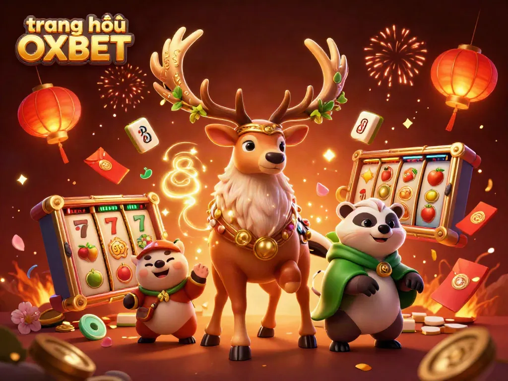 Engage with dynamic gameplay on trang chủ OXBET featuring vibrant 3D casino characters and exciting game elements.