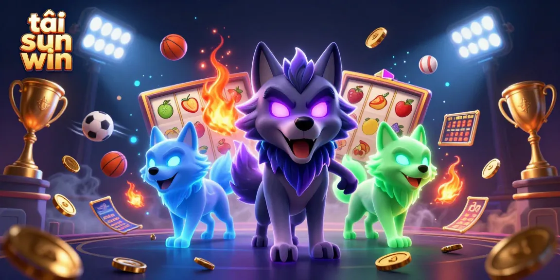 Experience the thrill of gambling with tải sun win featuring dynamic 3D casino elements and vibrant characters.