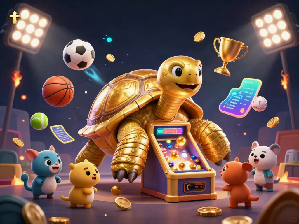 Play and win at tx88 as the golden tortoise pinball machine entertains excited players.