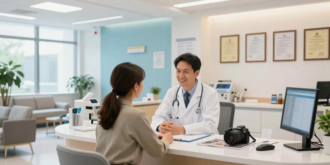 Prime Pharma Shop für medizinische Dienstleistungen und Patientenversorgung in einer modernen Gesundheitsklinik.