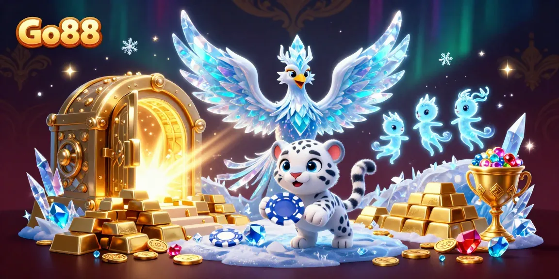 Go88 invites players into an enchanting 3D world of sparkling treasures and playful characters.