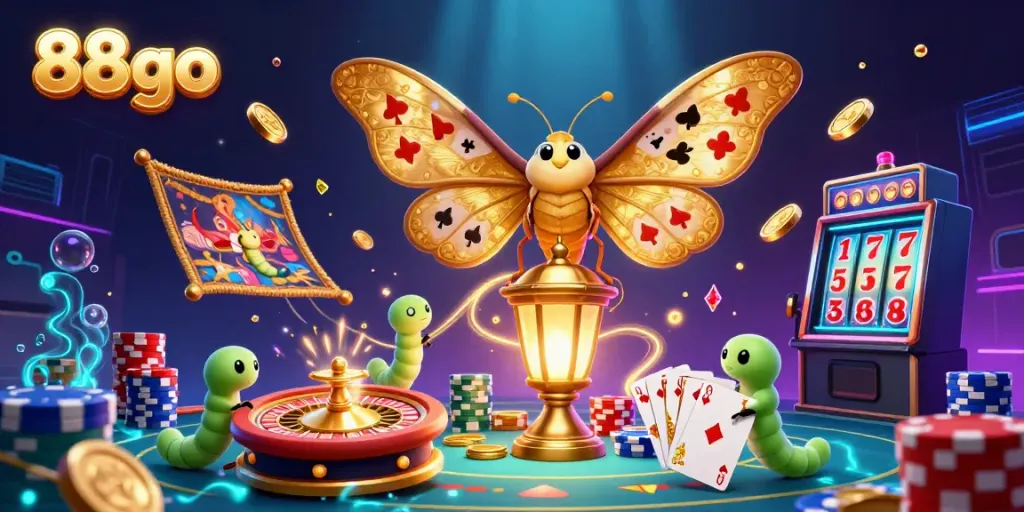 Experience thrilling games at 88go with vibrant casino scenes showcasing dynamic elements.