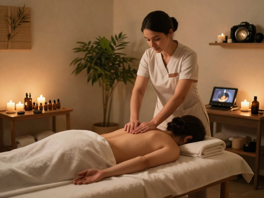 Experience soothing 영등포출장안마 therapy in a tranquil massage studio, where relaxation meets rejuvenation.