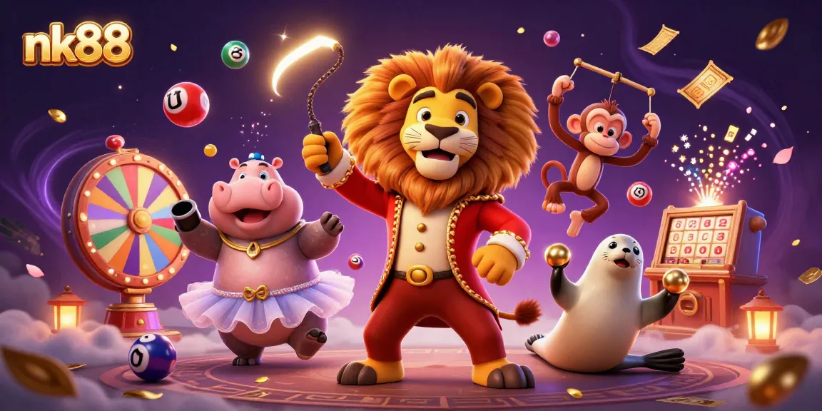 Experience exciting games at nk88 with captivating characters and vibrant casino elements.